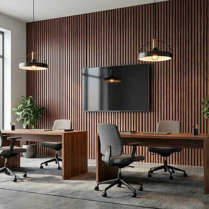 Panneau Acoustique Mural en Bois — Transformation Rapide de Votre Mur en 30 Min (270cm x 110cm)