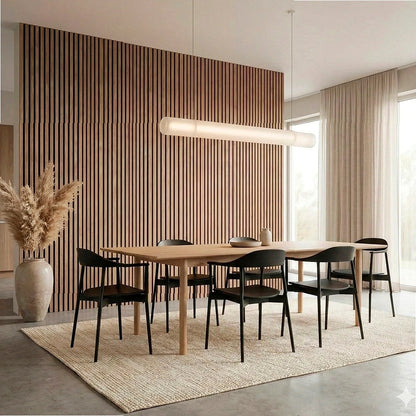 Panneau Acoustique Mural en Bois — Transformation Rapide de Votre Mur en 30 Min (270cm x 110cm)